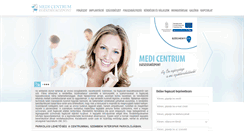 Desktop Screenshot of medicentrum.hu